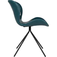 Zuiver OMG LL Eetkamerstoel Blauw - Set van 2