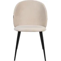 Zuiver Cozy Eetkamerstoel Beige - Set van 2