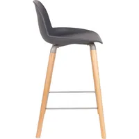 Zuiver Zuiver Albert Kuip Barkruk 65 cm Donkergrijs - Set van 2