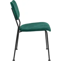 Zuiver Benson Eetkamerstoel Groen - Set van 2