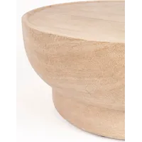 Zuiver Noble Salontafel Rond - Beige