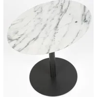 Zuiver Snow Ovaal - Bijzettafel - Marmer