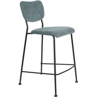 Zuiver Benson Barkruk - 65 cm - Grijs/Blauw - Set Van 2