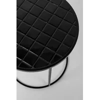 Zuiver Glazed Black Bijzettafel