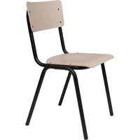 Zuiver Back To School Eetkamerstoel Mat Beige - Set van 4