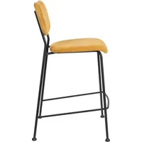 Zuiver Zuiver Benson Barkruk - 65 cm - Okergeel - Set Van 2