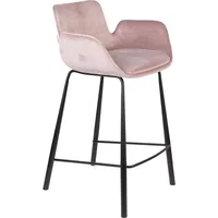 Zuiver Zuiver Brit Barkruk Roze - Set van 2