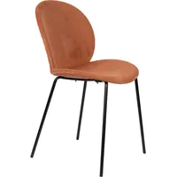 Zuiver Bonnet Chair Terracotta - Set van 2
