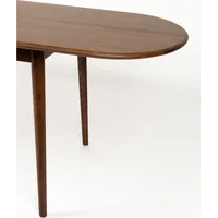 Zuiver Twist Tafel Walnoot 180/240x90 - Bruin