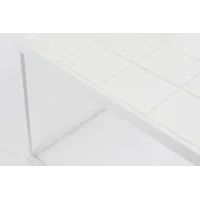 Zuiver Glazed White Salontafel