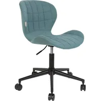 Zuiver OMG Office bureaustoel - zwart/blauw