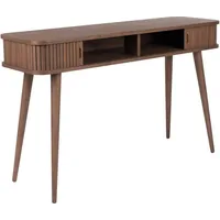 Zuiver Barbier Sidetable - B120 X D35 X H74 Cm - Walnoot Hout