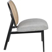 Zuiver Spike Fauteuil - Naturel/Grijs - Rotan