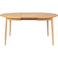 Zuiver Twist Tafel Rond 120/160 Eiken - Beige