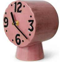 HKliving Retro Ceramics Tafelklok - Pink