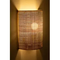 SKLUM Rotan wandlamp Ytse