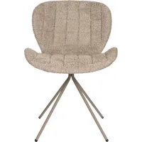 Zuiver OMG Eetkamerstoel Soft Beige - Set van 2
