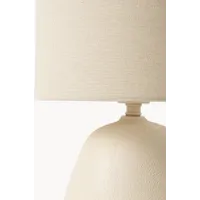 Westwing Keramische tafellamp Eileen lichtbeige