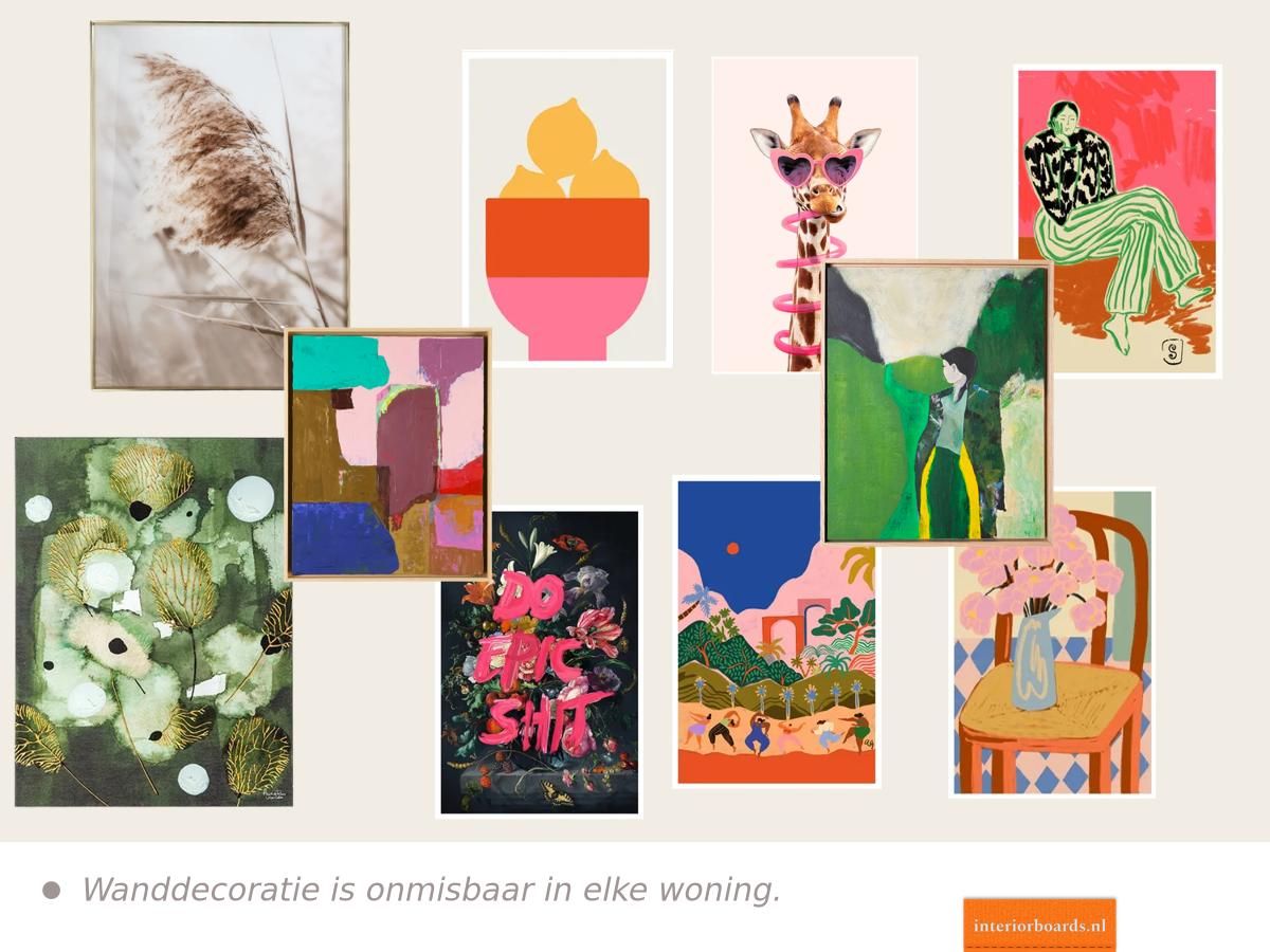 Moodboard: Wanddecoratie
