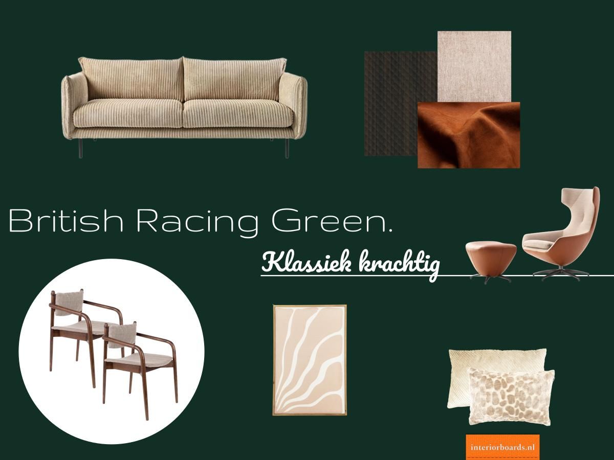 Moodboard: British Racing Green