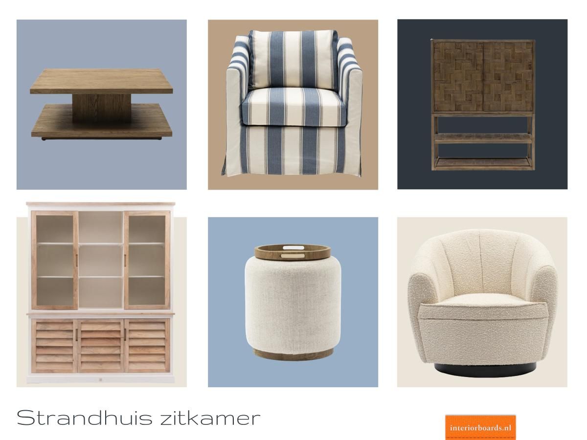 Moodboard: Strandhuis