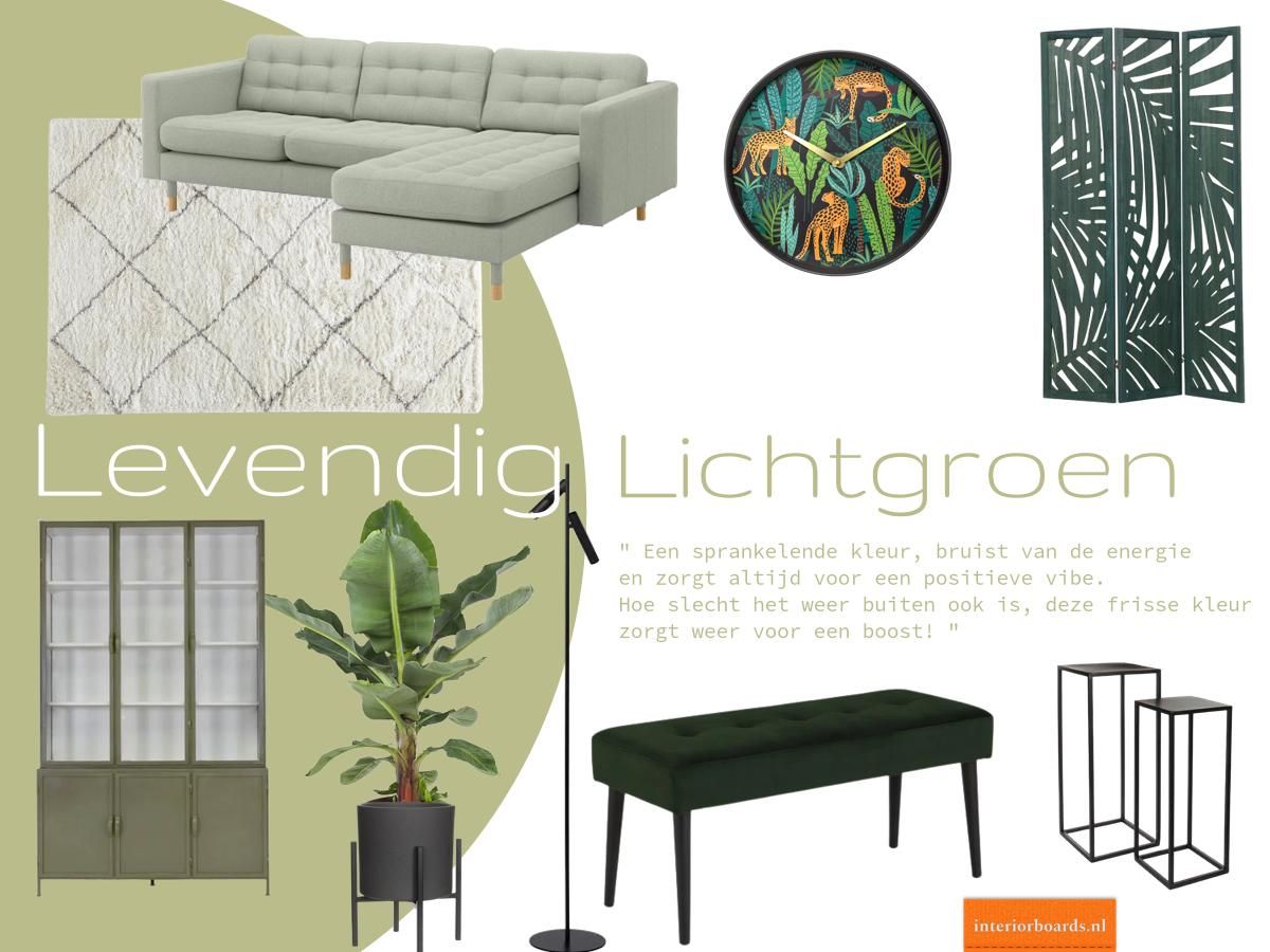Moodboard: Levendig Lichtgroen