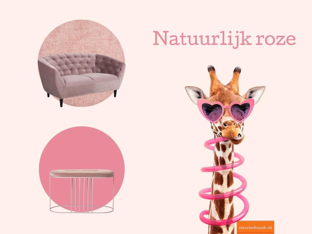 Moodboard: Natuurlijke roze