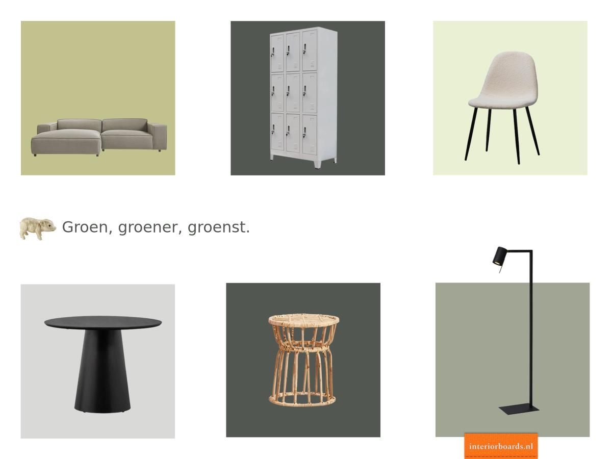 Moodboard: Factory Green