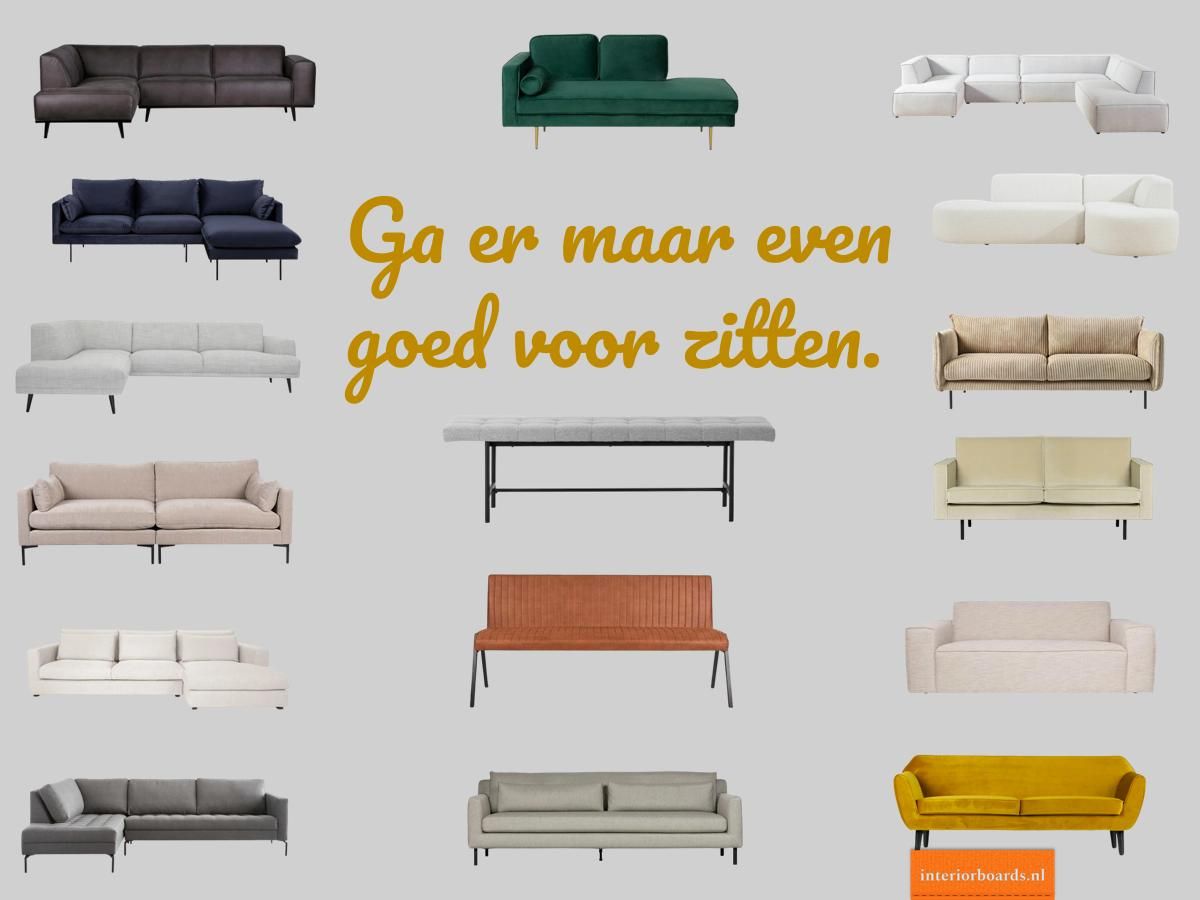 Moodboard: Sofa keuzestress
