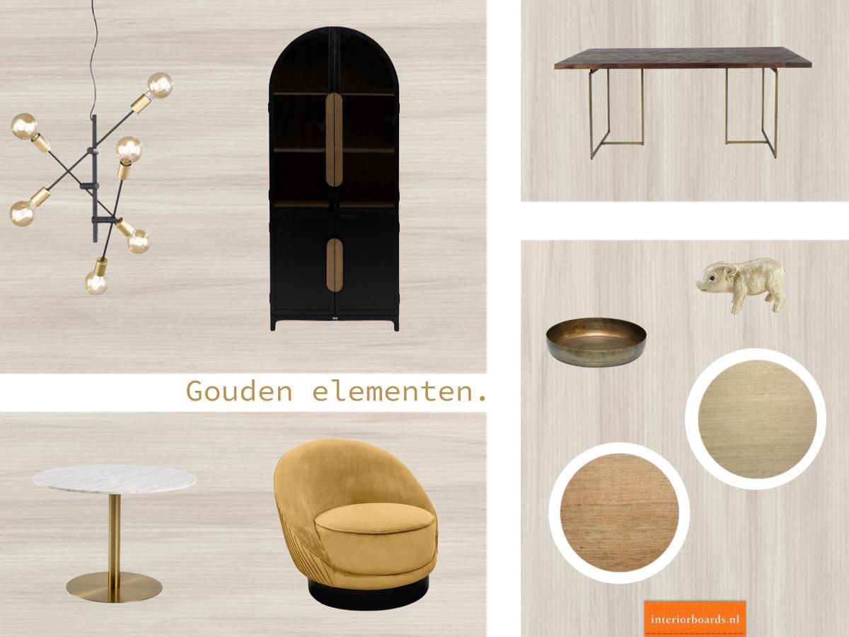 Moodboard: Gouden Moodboard