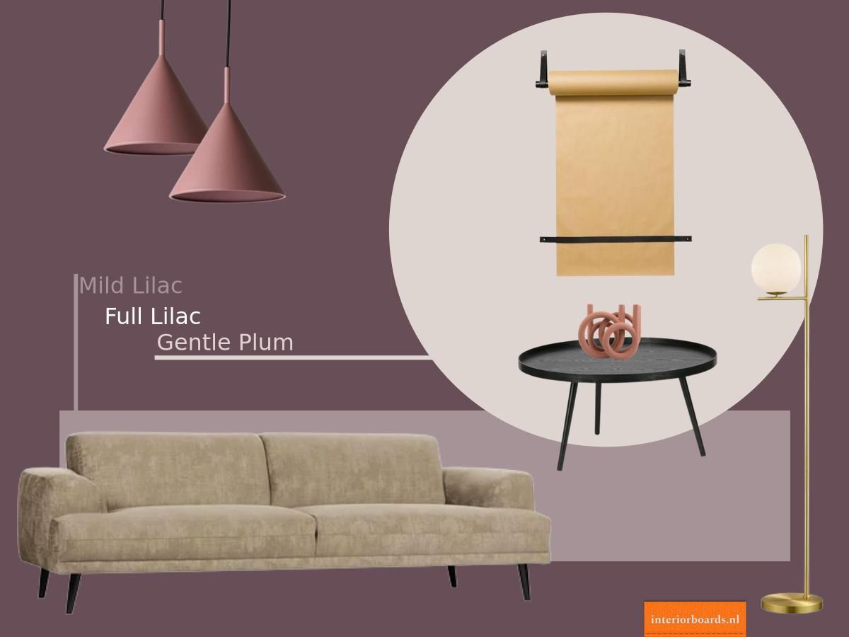 Moodboard: Lila in je Villa