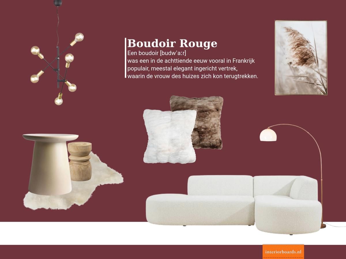 Moodboard: Boudoir Rouge